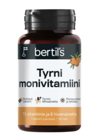 Мультивитамины Bertil's с облепихой 90 шт