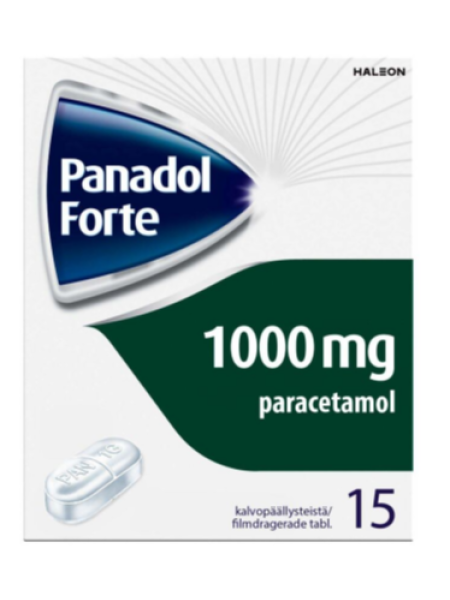 Препарат для лечения боли и лихорадки PANADOL FORTE 1000 мг 15 шт