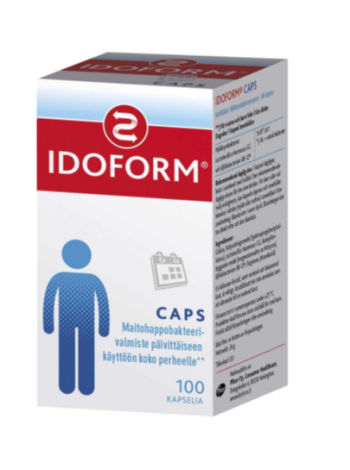 Капсулы с молочнокислыми бактериями IDOFORM CAPS 100 шт