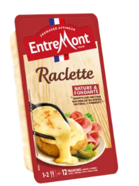 Сыр Раклет в нарезке Entremont Raclette 250г 