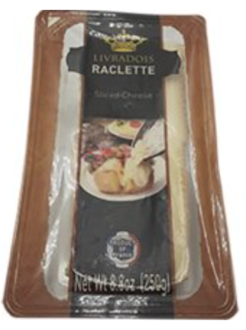 Сыр Раклет в нарезке Livradois Raclette viipaleet 250 г