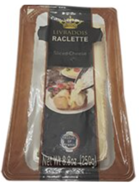 Сыр Раклет в нарезке Livradois Raclette viipaleet 250 г