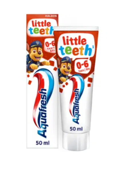 Зубная паста для детей Aquafresh Paw Patrol 50 мл от 0-6 лет