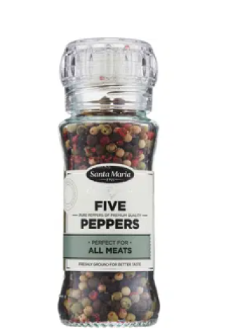 Смесь специй из 5 перцев Santa Maria Five Peppers 60 г