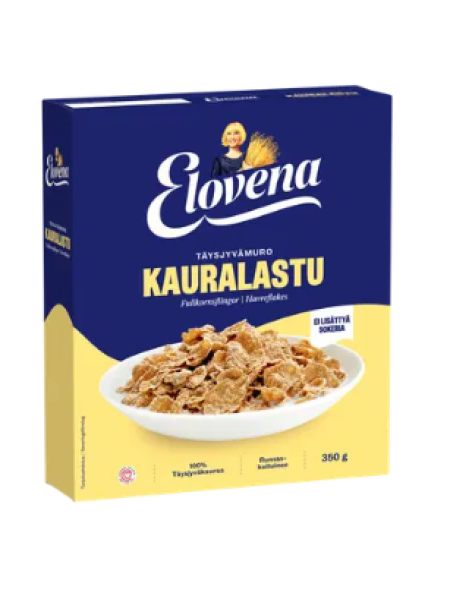 Овсяные хлопья в виде сердечек Elovena 350 г 