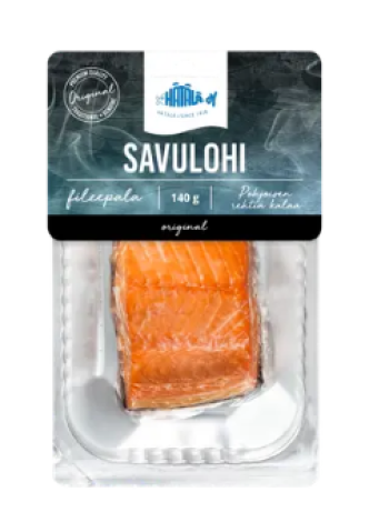 Филе копченого лосося Hätälä Savulohifileepala 140 г
