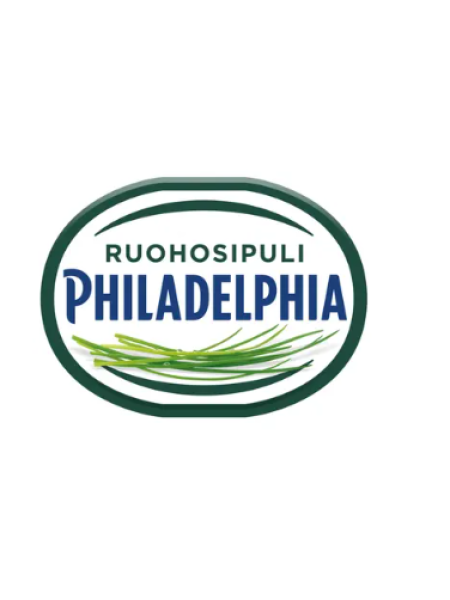 Сливочный сыр "Филадельфия с луком" Philadelphia Ruohosipuli 200 г