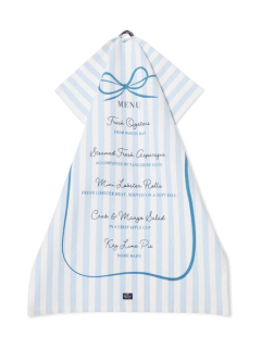 Кухонное полотенце из органического хлопка Lexington Party Menu Organic Cotton 50 x 70 см