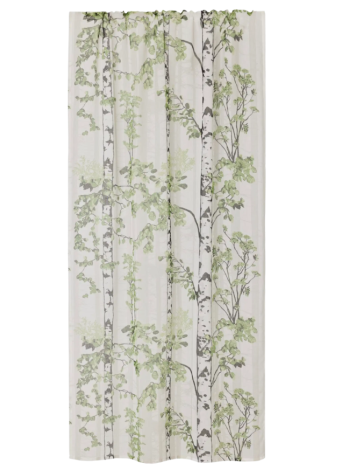 Световая завеса Vallila Nature Path Light 140x250 см, зеленая