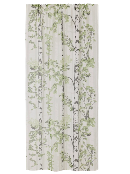 Световая завеса Vallila Nature Path Light 140x250 см зеленая