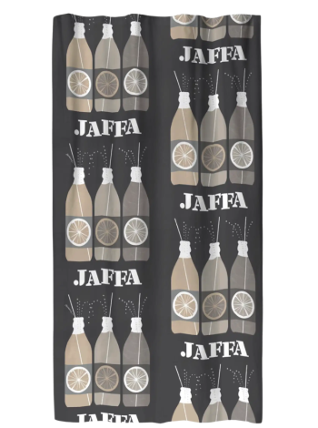 Боковая штора Vallila Jaffa 140x250 см серо-бежевый