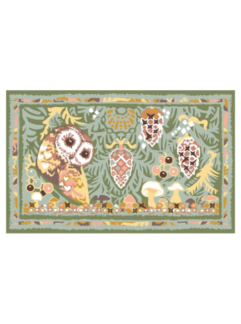 Придверный коврик Vallila Alvar 50x80 см зеленый