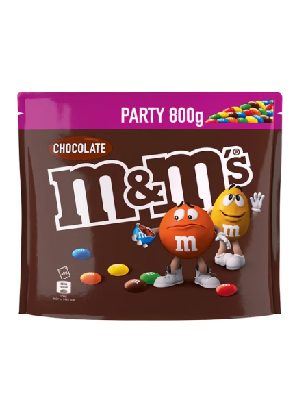 Шоколадное драже M&M'S Choco PARTY BAG 800 г