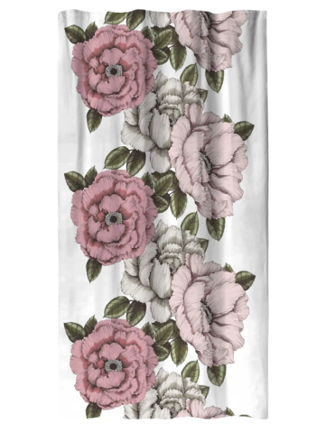 Боковая штора Vallila Alma 140x250см розовый