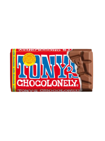 Молочный шоколад Tony's Chocolonely Maitosuklaa 90 г