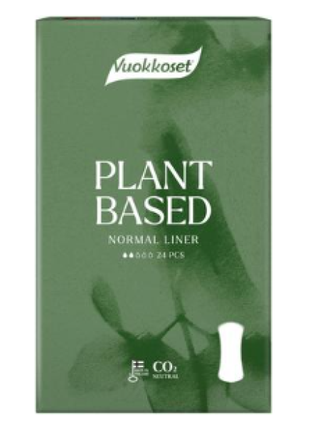 Прокладки гигиенические Vuokkoset Plant Based Normal 24 шт 