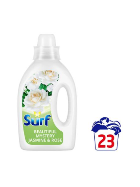 Жидкий стиральный порошок Surf Beautiful Mystery для цветного и белого белья 920 мл 23 стирки