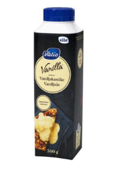 Ванильный соус Valio Vanilla Vaniljakastike 500 мл Без лактозы
