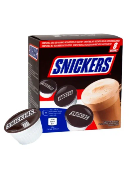 Горячий шоколад в капсулах Snickers 17г х 8 шт