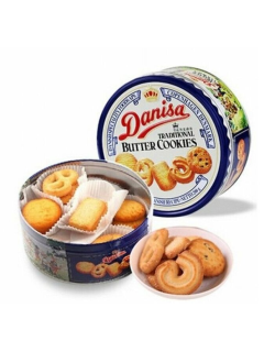 Печенье песочное Danisa Butter Cookies 200 г ж/б  НОВИНКА