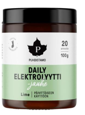 Порошок электролитов Purification Daily Powder Lime 100 г со вкусом лайма
