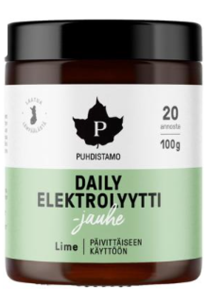 Порошок электролитов Purification Daily Powder Lime 100 г со вкусом лайма