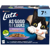 Ассорти влажного корма для кошек в желе Latz As Cood As It Looks 12x85г 