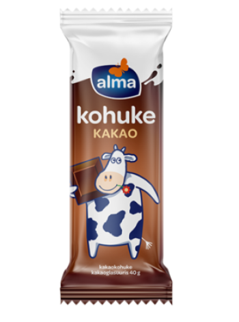 Глазированный сырок в какао-глазури Alma küle 40г