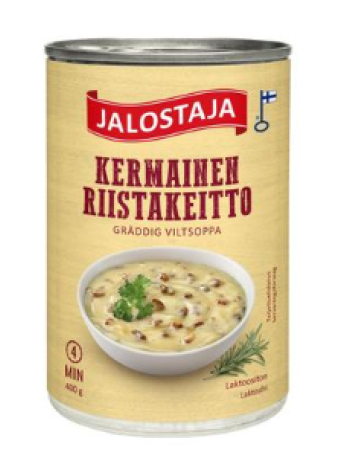 Сливочный суп из дичи Jalostajan 400г в ж/б