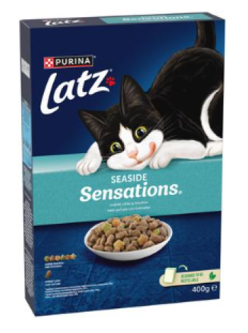 Сухой корм Latz Seaside Sensations Lohta Ja Makuna Kasviksia 400г лосось и овощи