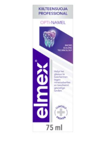 Зубная паста Elmex Opti-namel Professional 75мл от эрозии зубной эмали