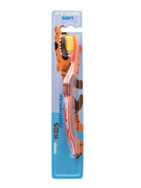 Детская зубная щетка Coop Kids 3-5 лет