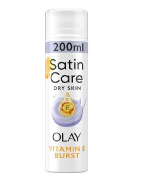 Гель для бритья с витамин Е Gillette Satin Care Olay 200мл