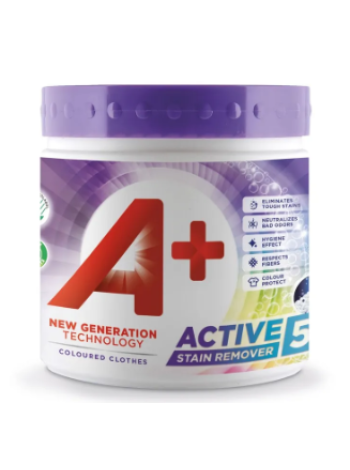 Пятновыводитель для удаления пятен A+ Stain Removal Tahranpoistoaine jauhe Color 465г