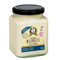 Майонез с мягким вкусом Auran Maustamaton majoneesi 300г в стекле без лактозы глютена и молока