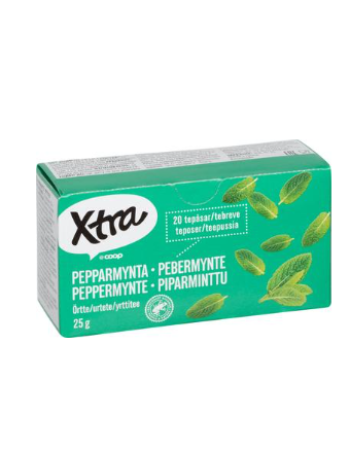 Травяной чай с мятой X-tra piparminttutee 20шт