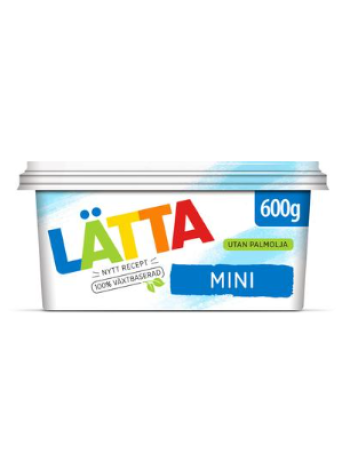 Спред из рапсового масла Mini Lätta Kevyt 30% 600г