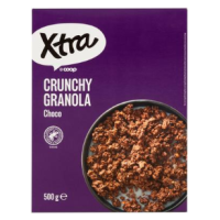  Хрустящие мюсли с кукурузными хлопьями и какао-порошком Xtra chrunchy granola choco 500г