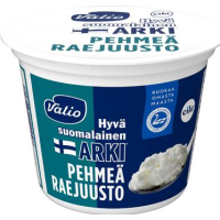 Творог мягкий без лактозы Valio Hyvä suomalainen Arki pehmeä raejuusto 200г