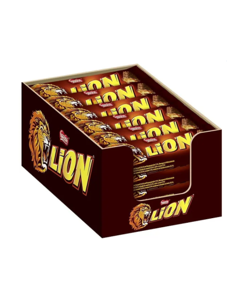 Шоколадные батончики Nestlé Lion 24шт 42г