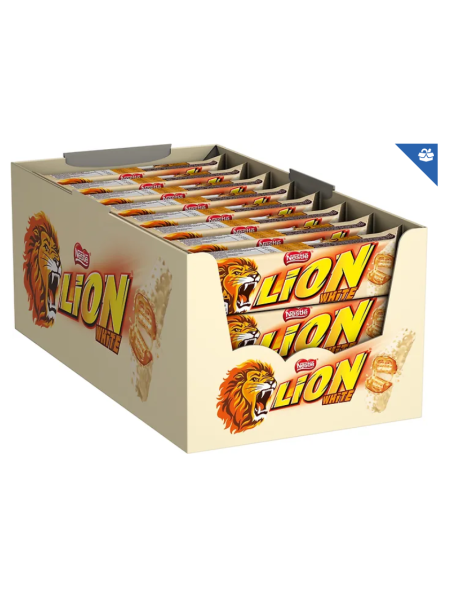 Шоколадные мини батончики Nestlé Lion White 24шт 42 г 