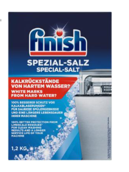 Соль для посудомоечной машины Finish astianpesukonesuola 1,2 кг
