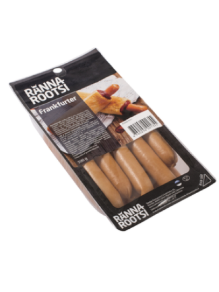 Франкфуртские сосиски Rannarootsi Frankfurter 500г
