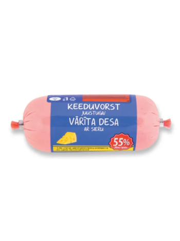 Вареная колбаса с сыром Pikok Keeduvorst juustuga 300г
