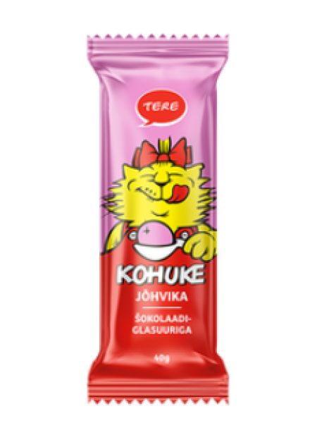 Глазированный сырок c клюквой Tere Hello Kohuke 40г