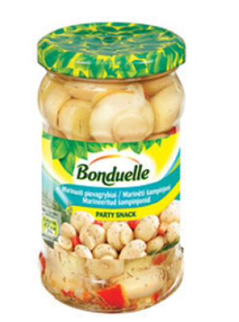 Шампиньоны маринованные с укропом BONDUELLE 280/165 г
