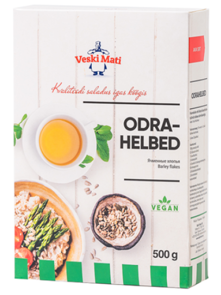 Ячменные хлопья VESKI MATI Odrahelbed 500 г