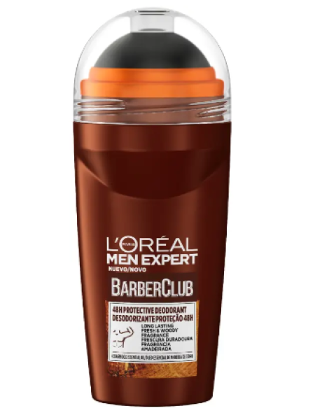 Защитный шариковый дезодорант L'Oréal Paris Barber Club 50мл 48часов