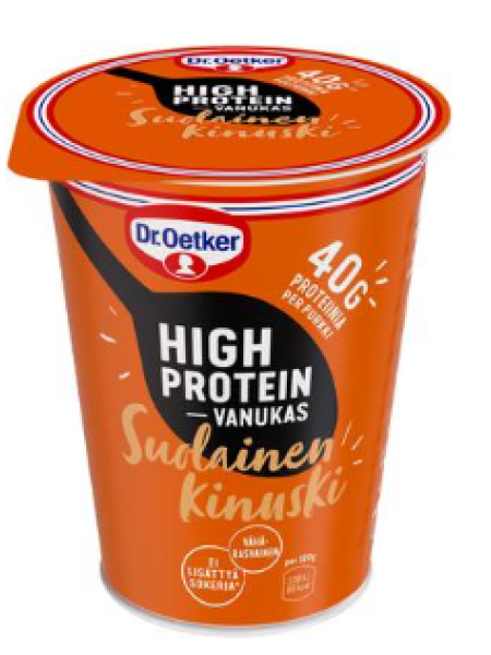 Пудинг протеиновый Dr.Oetker High Protein 400г со вкусом соленой ириски