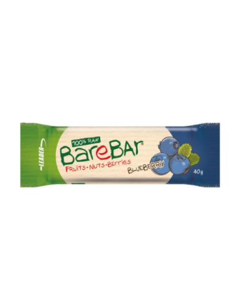Батончик Leader BareBar taatelipatukka taateli-mustikka 40г финик черника